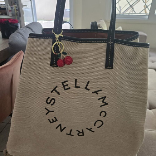 Stella McCartney shopper bag, beige, shoulder style