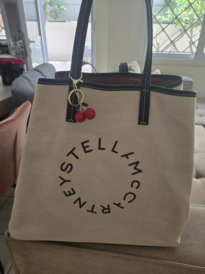Stella McCartney shopper bag, beige, shoulder style