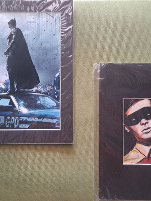 Vintage art prints Batman and Robin new, high quality