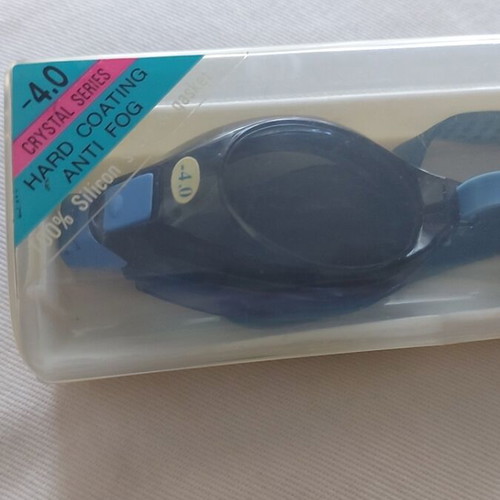 Swimming goggles -4.00 myopia with silicone strap