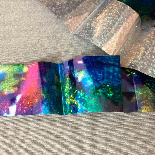 Holo Cracks Nail Art Foil Wrap new nail stickers