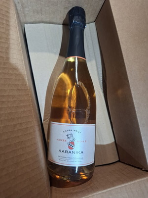 Karanika Rosé Extra Brut Wine 750ml new