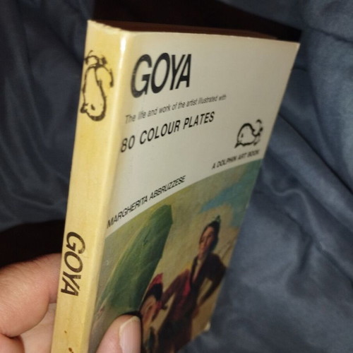 Goya Dolphin Art Book by Margherita Abbruzzese