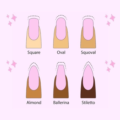 Press On Nails Καινούργια, χειροποίητα σε σχήμα και χρώμα επιλογής