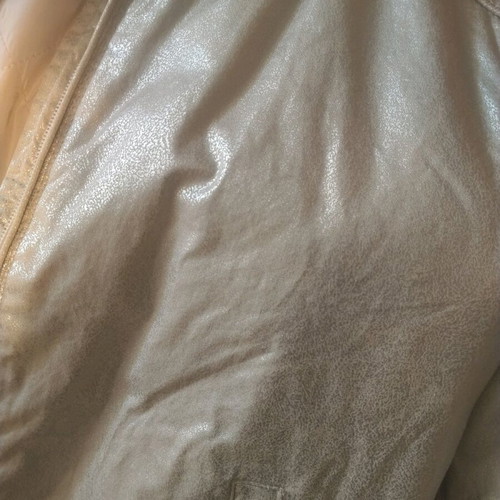 Benetton jacket silver like new