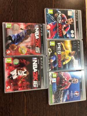 Αθλητικοί τίτλοι PlayStation 3 μεταχειρισμένοι, πακέτο 5