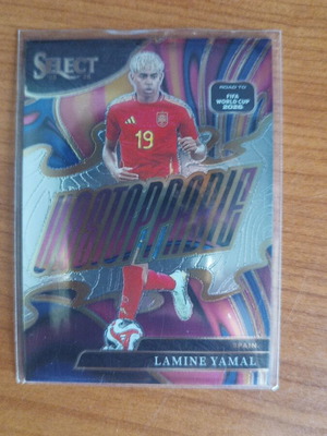 Panini Select 2025-2026 Road to World Cup Lamine Yamal insert card