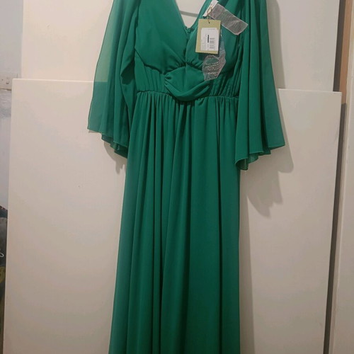 BSB Καινούργιο Φόρεμα Πράσινο, Μέγεθος L, Αρχαιοελληνικό Στυλ