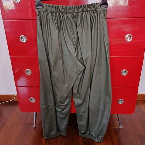 Leather pants used Moutaki special cut size S