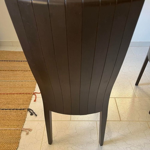 Join dining set from solid walnut wood, like new