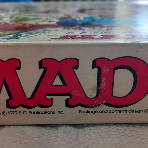 Mad Magazine Game board game like new, 1979, Parker Brothers