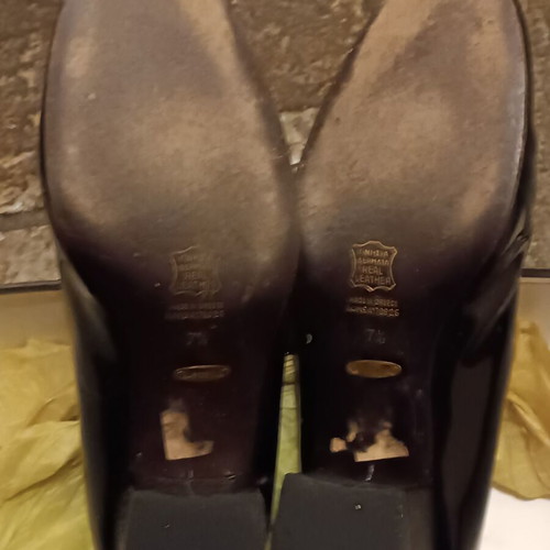 Kalogirou ballerina shoes like new, black size 38.5