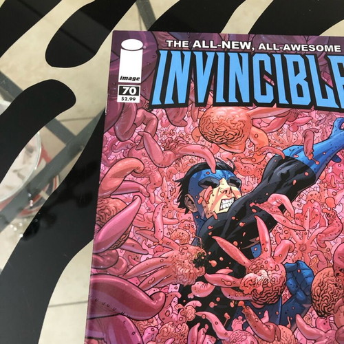 Invincible 70 Kirkman Ottley comic new, rare, Amazon Prime TV series