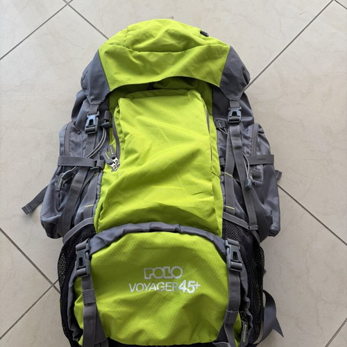 Polo Voyager 45+ climbing backpack like new with waterproof cover