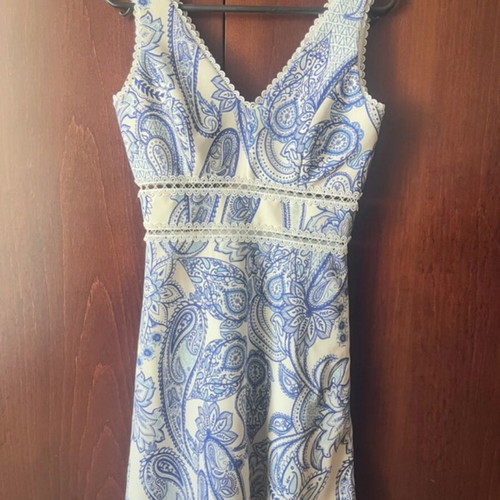BSB dress like new, white and blue, size S