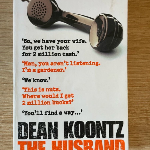 English novel Dean Koontz The Husband like new