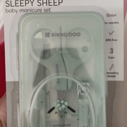 Kikka boo Sleepy Sheep baby manicure set 3 pcs for infants and toddlers