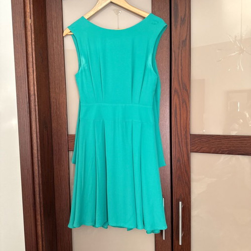 Anna Riska dress like new, green, open back with neck tie