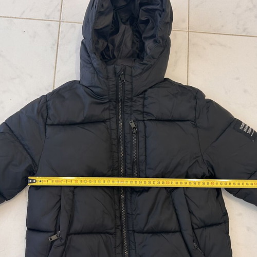 Puffer jacket Zara Kids size 8, black, used