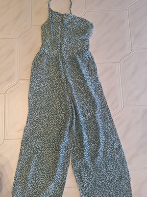 Funky Buddha Floral Halter Neck Jumpsuit Size S Like New
