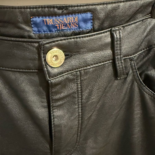 Trussardi Jeans women's viscose pants like new, black, size XS