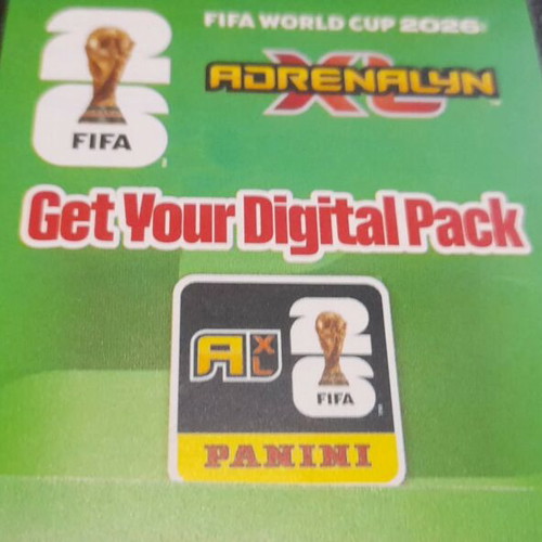 Fifa World Cup 2026 Adrenalyn XL digital pack set of 8, like new