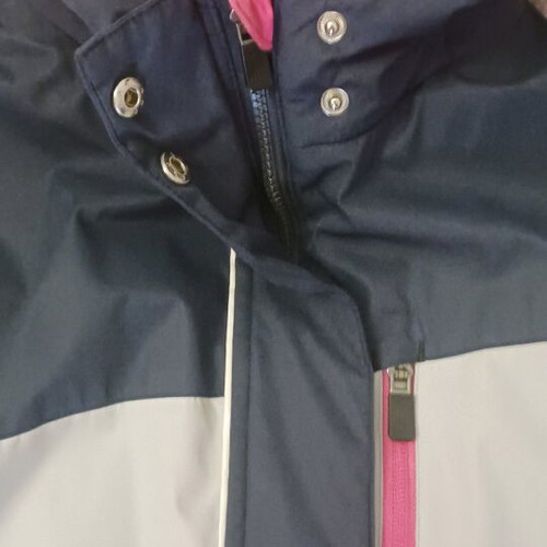 Kappa jacket like new, size L, blue and pink