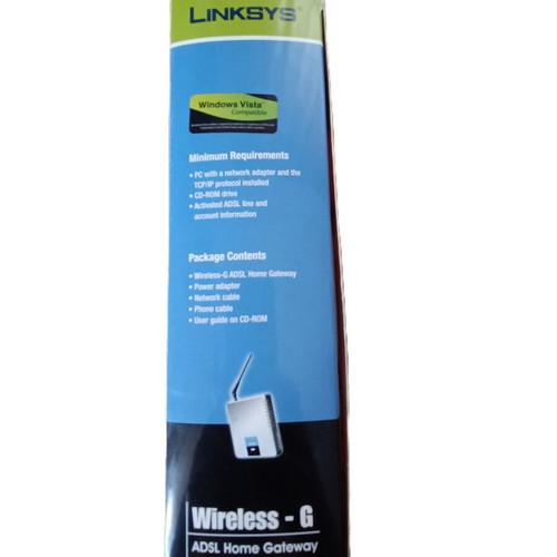 Linksys WAG200G Wireless-G ADSL Home Gateway used