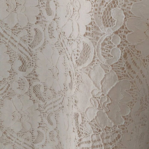 Beige lace blouse long like new, one size