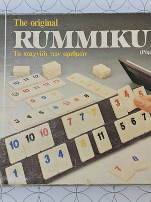 Rummikub Nilco used, Greek made, 1990s edition