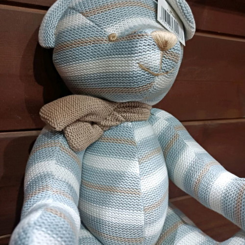 Trimar knitted bear new with movable limbs