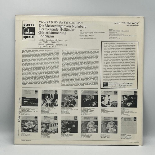 Wagner Operas Vinyl Record used