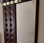 Wall coat rack used