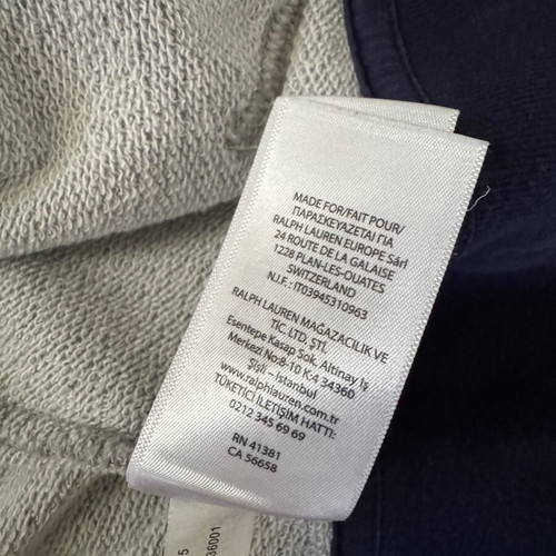 Ralph Lauren jacket used, gray and blue, fits small