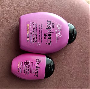 The Raspberry Kiss body lotion and hand cream