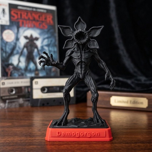 3D Printed Demogorgon Figure Stranger Things Fan Art New
