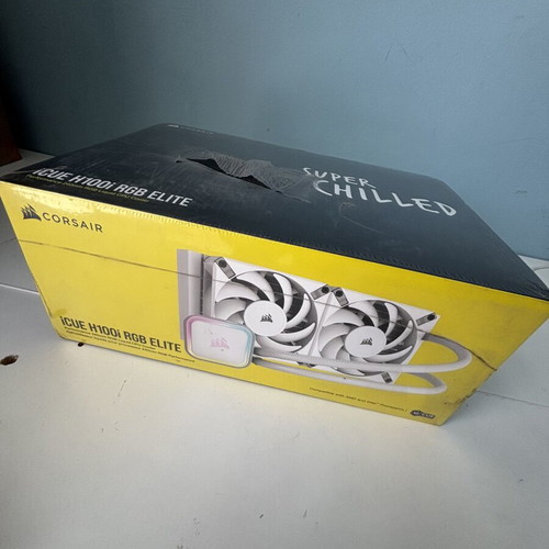 Corsair iCUE H100i RGB Elite AIO 240mm liquid CPU cooler new