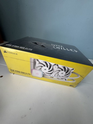 Corsair iCUE H100i RGB Elite AIO 240mm liquid CPU cooler new