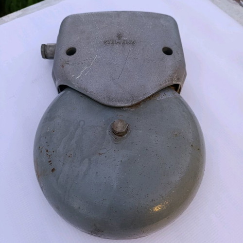 Siemens collectible bell used, cast iron