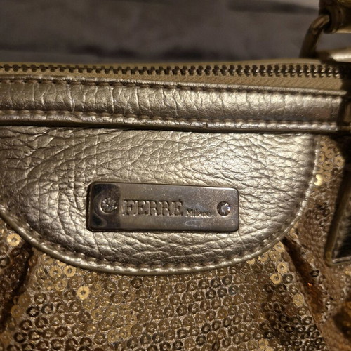 Ferre bag gold with sequins like new
