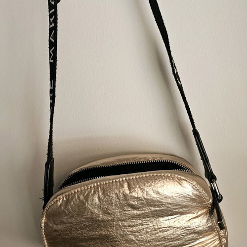 Maria Mare crossbody bag used, rose gold and black