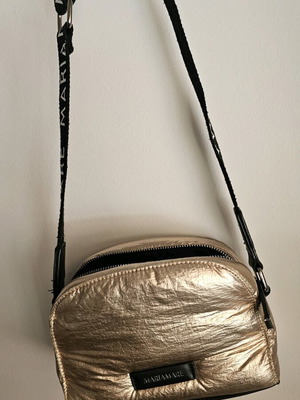 Maria Mare crossbody bag used, rose gold and black