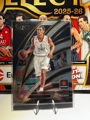2025-26 Panini Select Euroleague Pablo Prigioni Card new