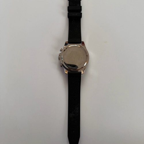 Tommy Hilfiger Clark 46mm watch like new, men's, black