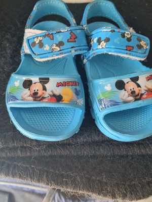 Mickey summer sandals No21 like new, blue