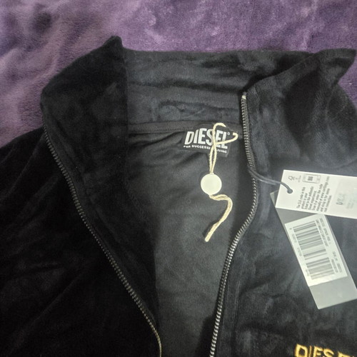 Diesel Max Cz sweatshirt size L, black