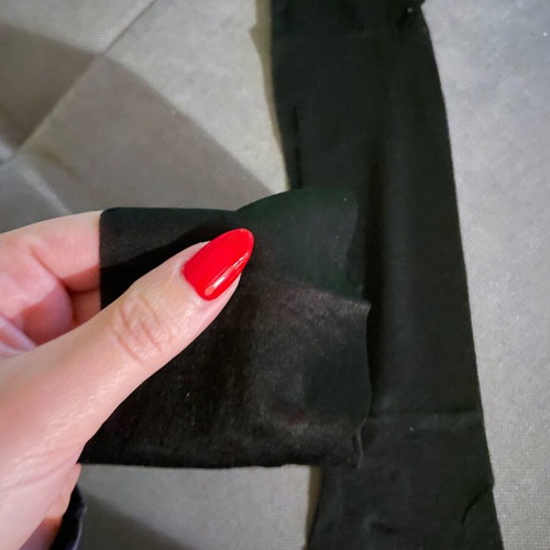 Black transparent tights new, size S/M, 2 pairs