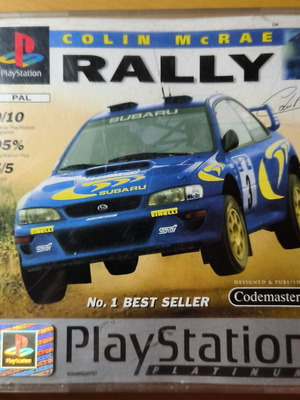Colin McRae Rally PlayStation (PS1) Platinum Edition като нов CIB