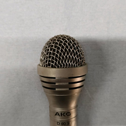 AKG D90S microphone used