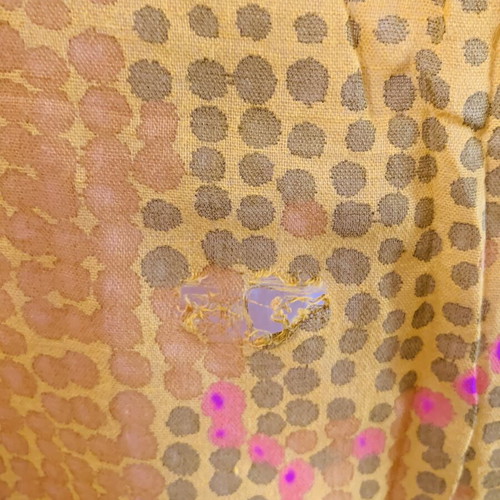 Vintage pareo cotton used, versatile beachwear